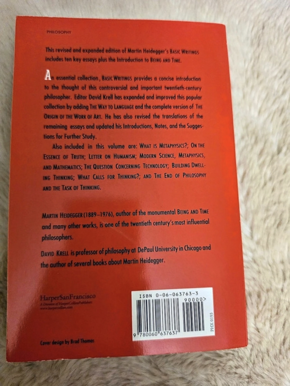Harper & Row Basic Writings Revised & Expanded Edition Red Book - Picture 2 of 3
